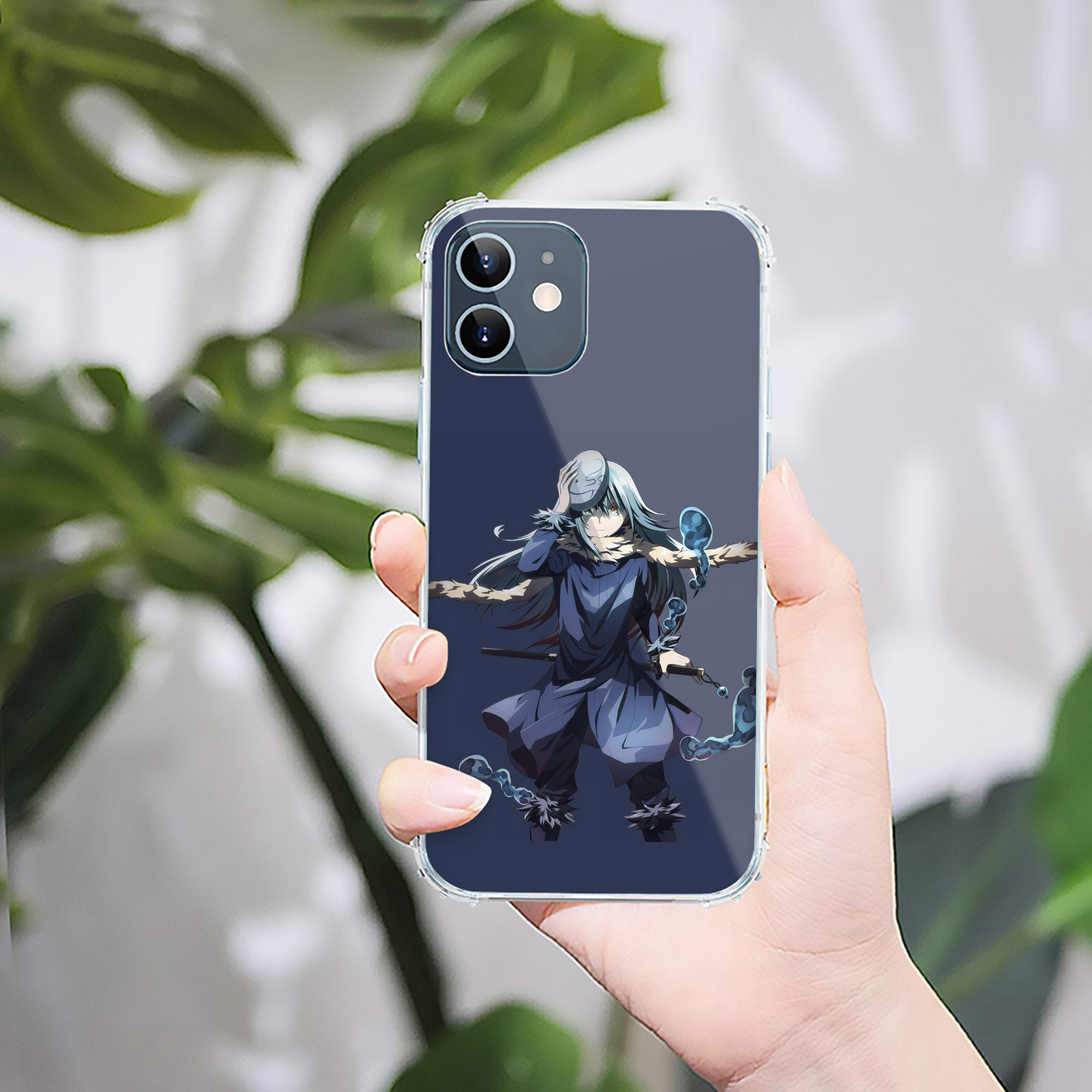 （画像用） 転スラ Regarding Reincarnated to Slime 【iPhone 12シリーズ対応】透明スマホケース（クリアソフトケース）